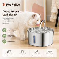 AquaSense™ – La Fontanella Smart a Sensore per Gatti e Cani
